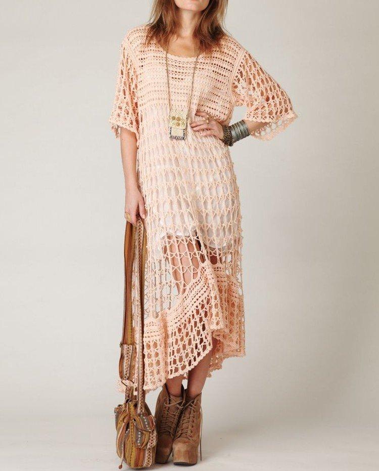 Robes bohème en tricot