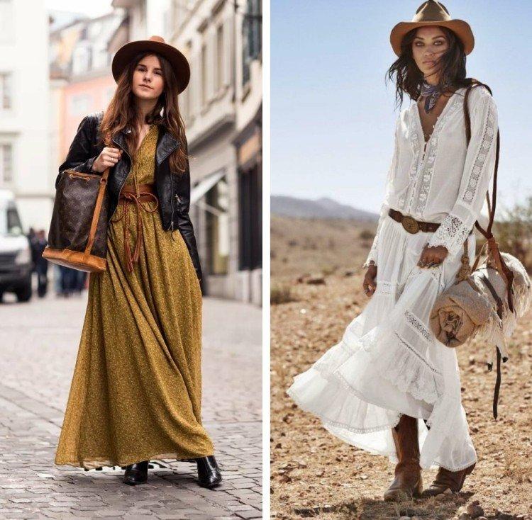 Robes de style bohème - photos et idées