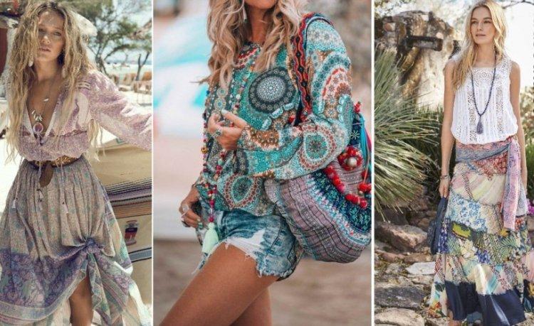 Style bohème dans les vêtements - photos et looks