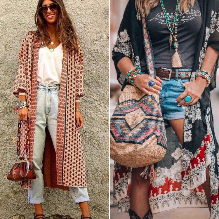 Style bohème dans les vêtements - photos et looks