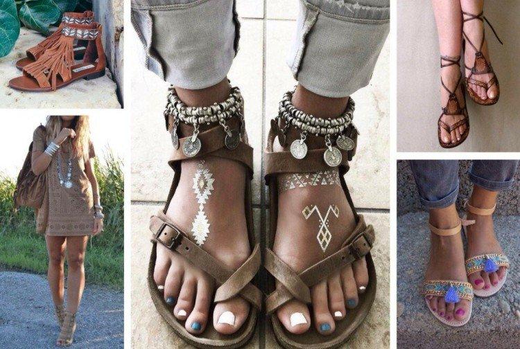 Chaussures bohèmes