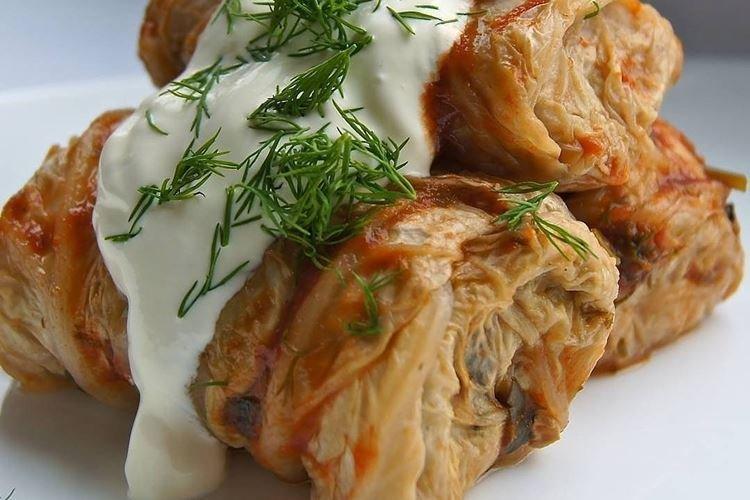 Chou de Pékin farci au fromage