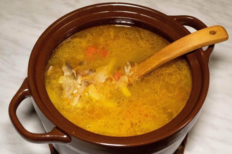 Soupe de choucroute au riz