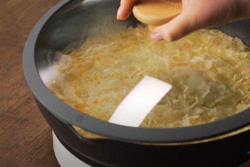 Soupe à la choucroute - une recette classique