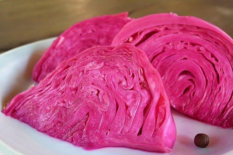 Chou coréen aux betteraves