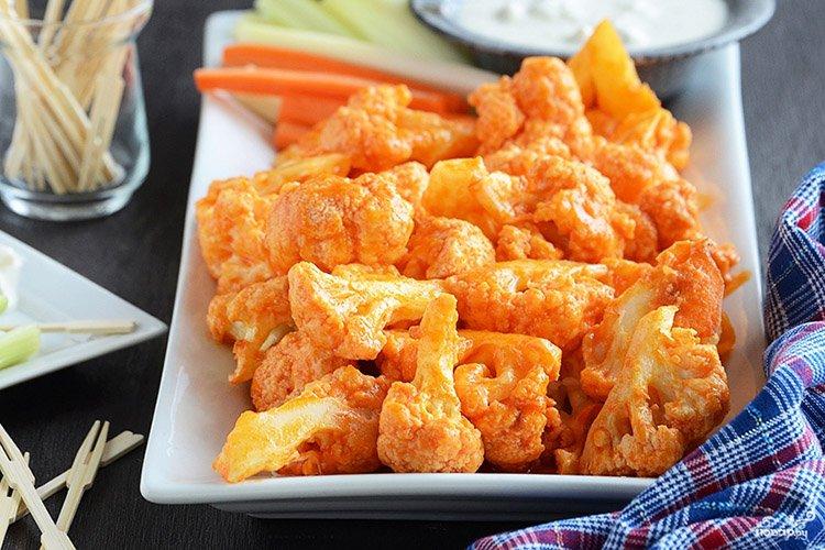 Chou-fleur épicé au four