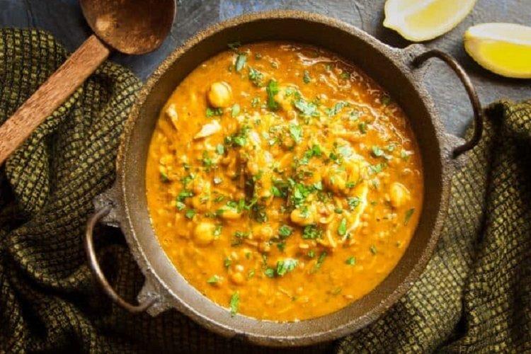 Soupe d'orge épicée