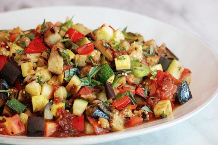 Ratatouille sur le grill