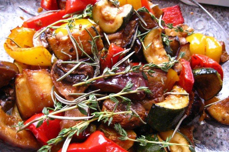 Légumes au vinaigre balsamique