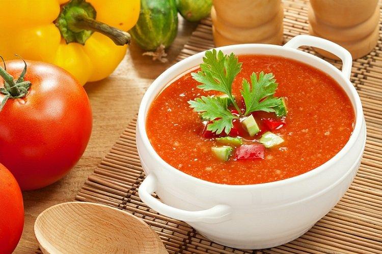 Gaspacho de tomates