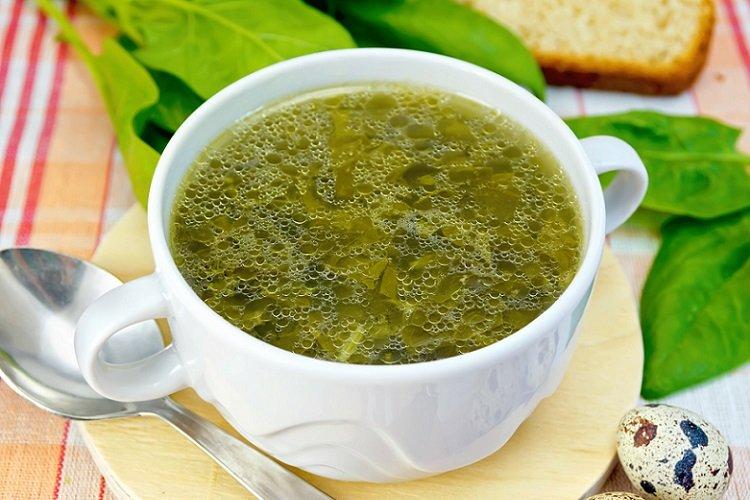 Soupe à la rhubarbe