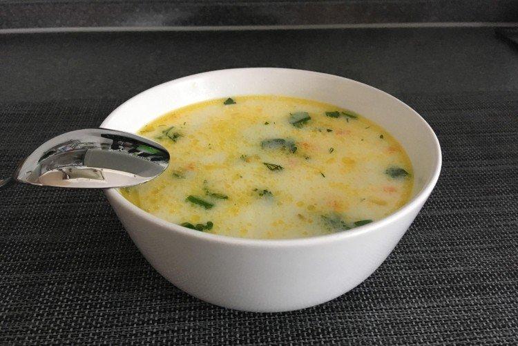 Soupe d'ortie au fromage