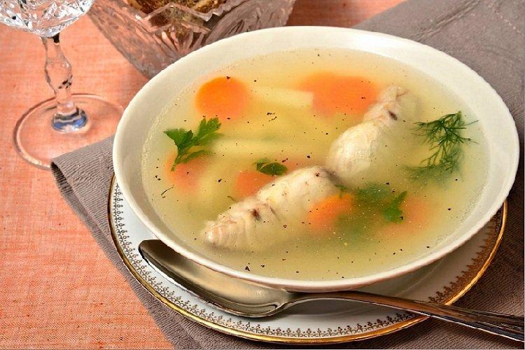 Soupe de poisson à la truite classique