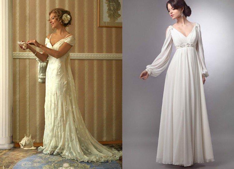 Robe de style Empire