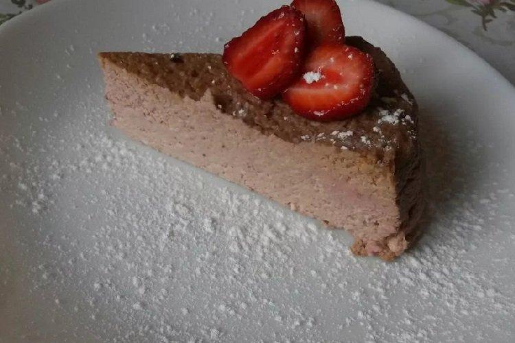 Casserole au fromage cottage, semoule et cacao Casserole au fromage cottage, semoule et cacao