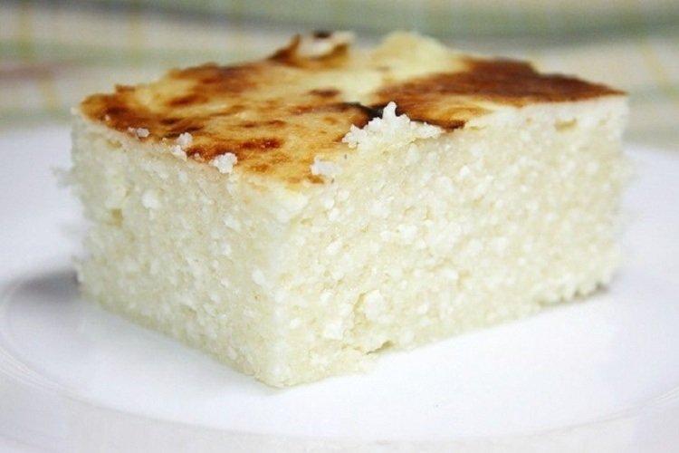 Cassolette de caillé pour enfants à la semoule Cassolette de caillé pour enfants à la semoule