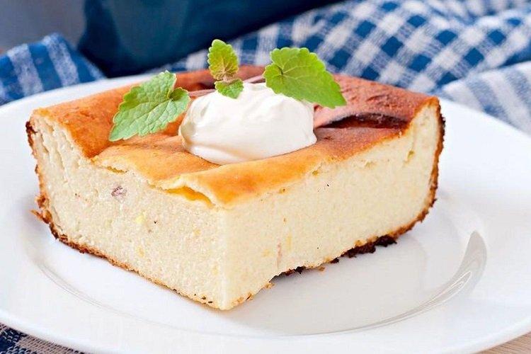 Casserole de caillé à la crème sure Casserole de caillé à la crème sure