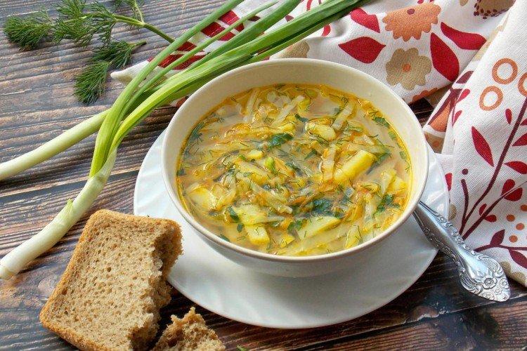 Soupe aux choux sans viande