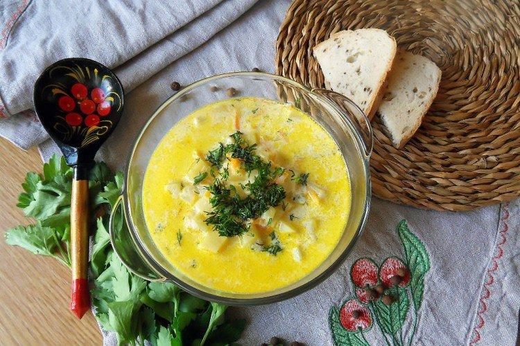 Soupe au fromage sans viande