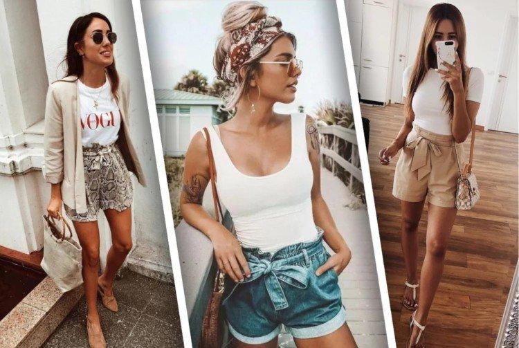 Short femme à la mode 2021 - photo