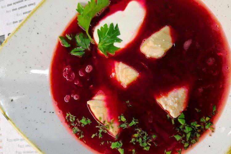 Bortsch froid au poisson