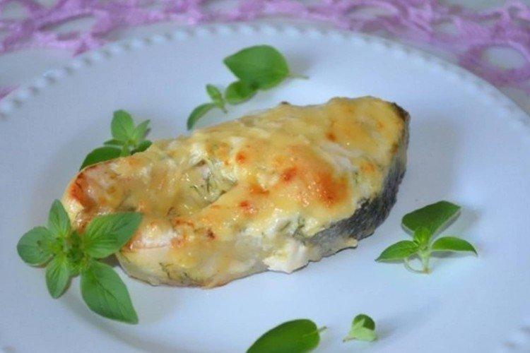 Poisson au four en mayonnaise