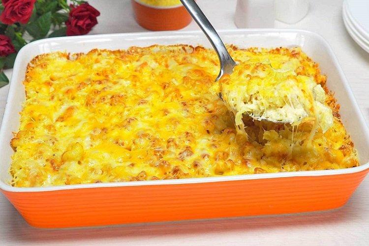 Casserole de pâtes et fromage