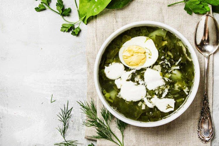 Bortsch vert paresseux