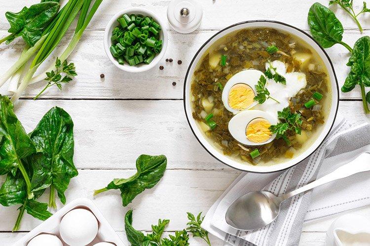 Bortsch vert rapide en 30 minutes