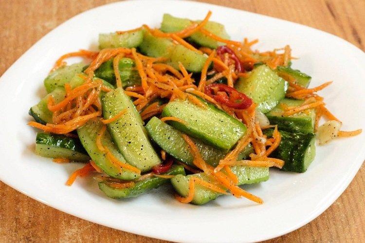 Concombres salés à la coréenne