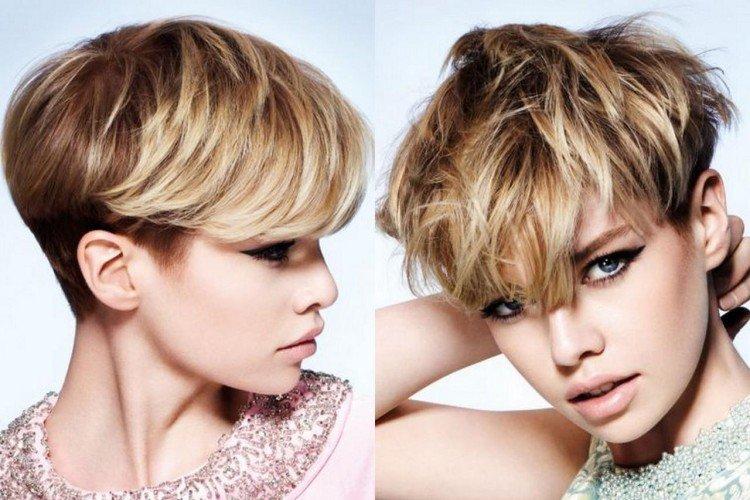 Mettre en valeur les cheveux courts avec une frange