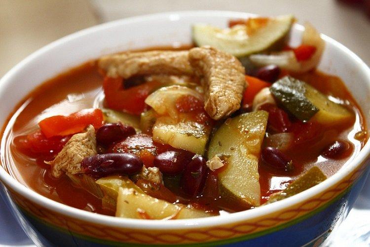 Azu au boeuf et aux haricots