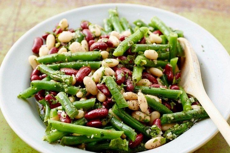 Salade de haricots assortis
