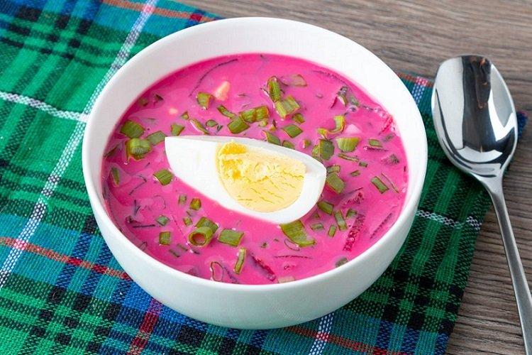 Betterave froide au kéfir