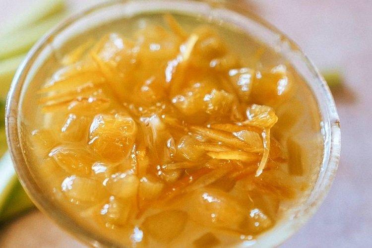 Confiture de rhubarbe classique