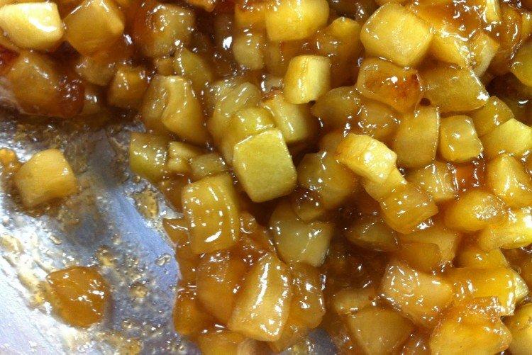 Garniture aux poires