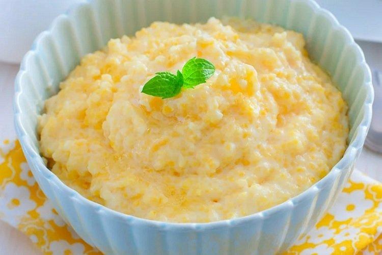 Une recette simple de bouillie de millet au lait