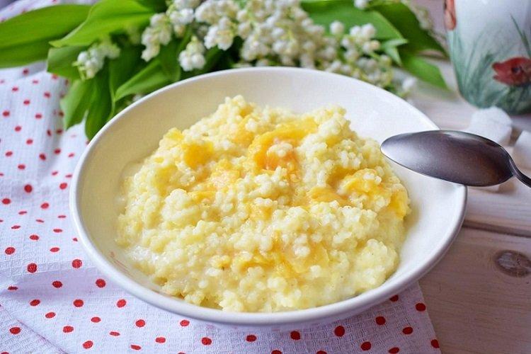 Bouillie de millet à la citrouille