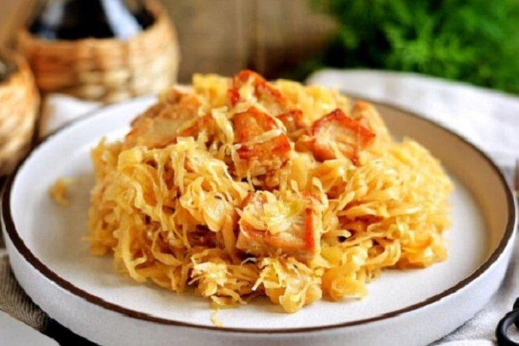 Chou cuit en allemand