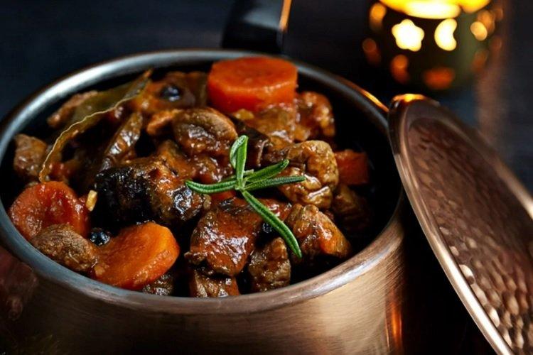 Ragoût de boeuf aux champignons