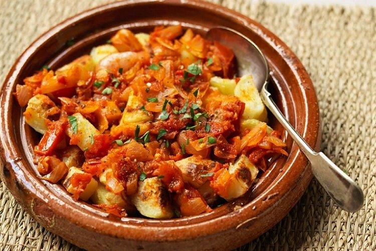 Ragoût de boeuf aux courgettes et aubergines