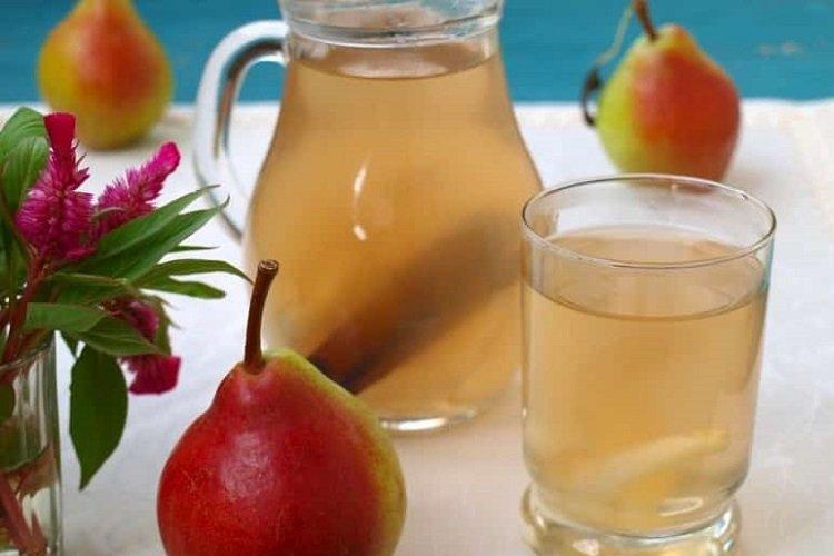 Compote de rhubarbe et poire