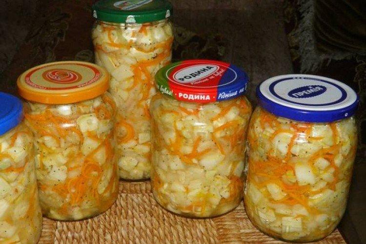 Salade de courgettes et courges