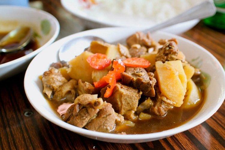 Pommes de terre au canard