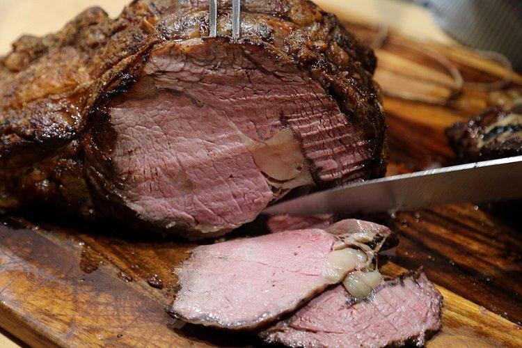 Rôti de boeuf cuit en papillote