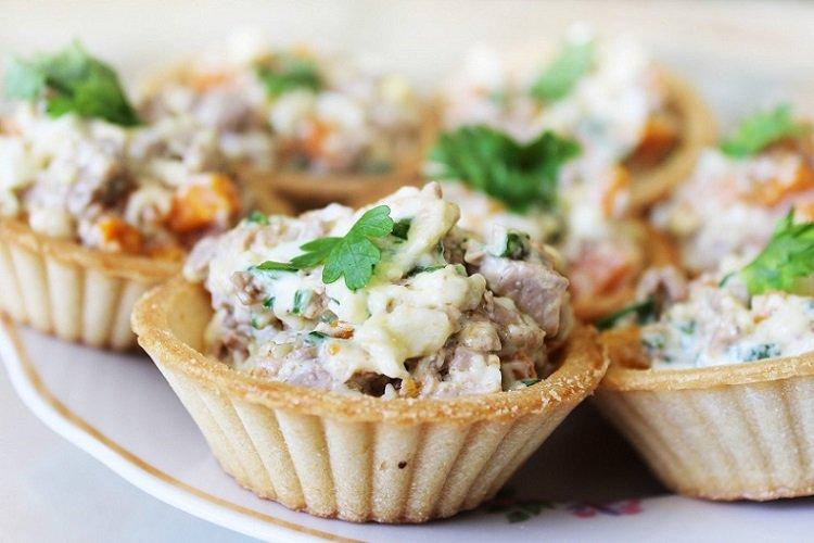 Tartelettes au poulet et champignons Tartelettes au poulet et champignons