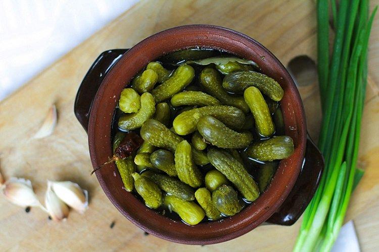 Cornichons légèrement salés