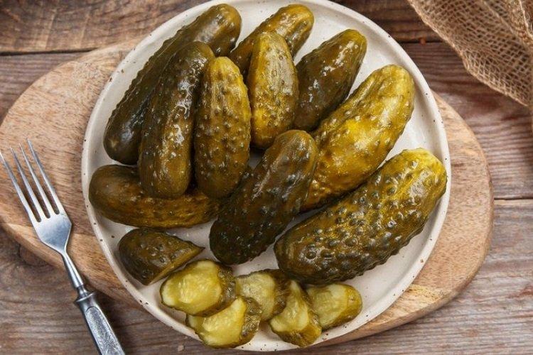 Cornichons à la moutarde