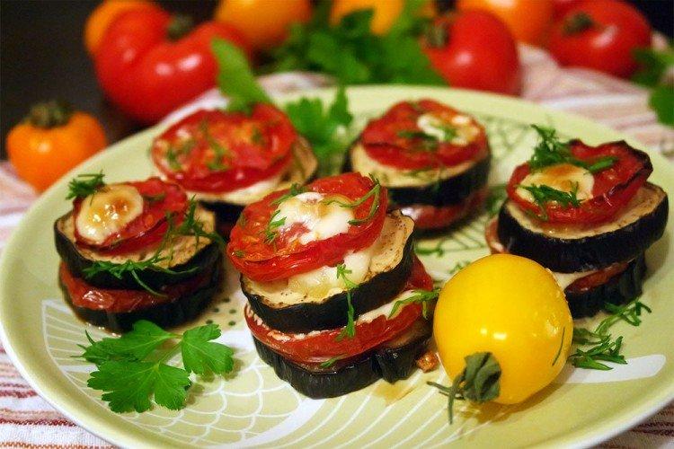 Aubergine à la crème sure