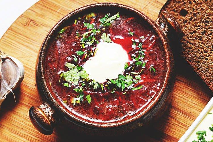 Bortsch aux haricots en conserve